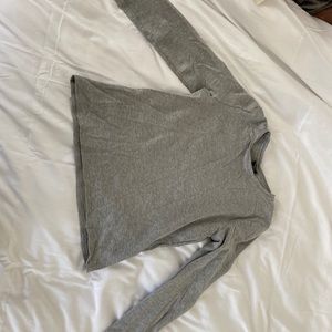 Gray Sweatshirt Sweater